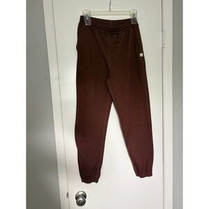 NEW Vuori Performance Jogger XS Mahogany Heather Brown VW457 Sweatpants